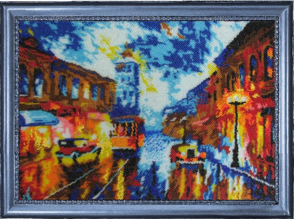 Perlenstickerei-Set Street DIY