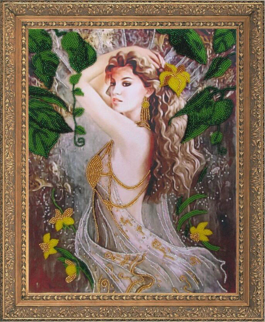 Bead Embroidery Kit Lady Christina DIY