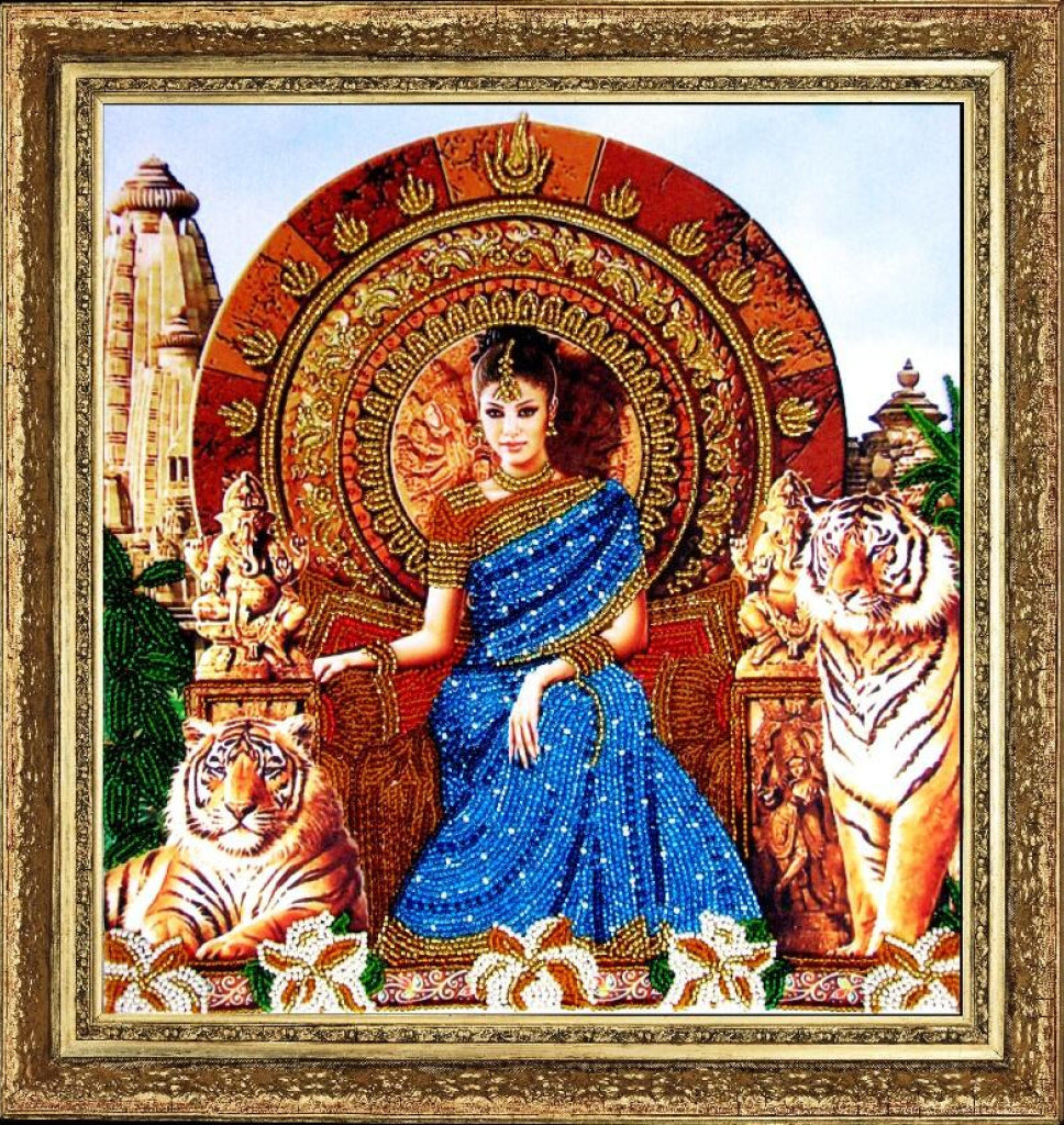 Bead Embroidery Kit Lady Shanti DIY