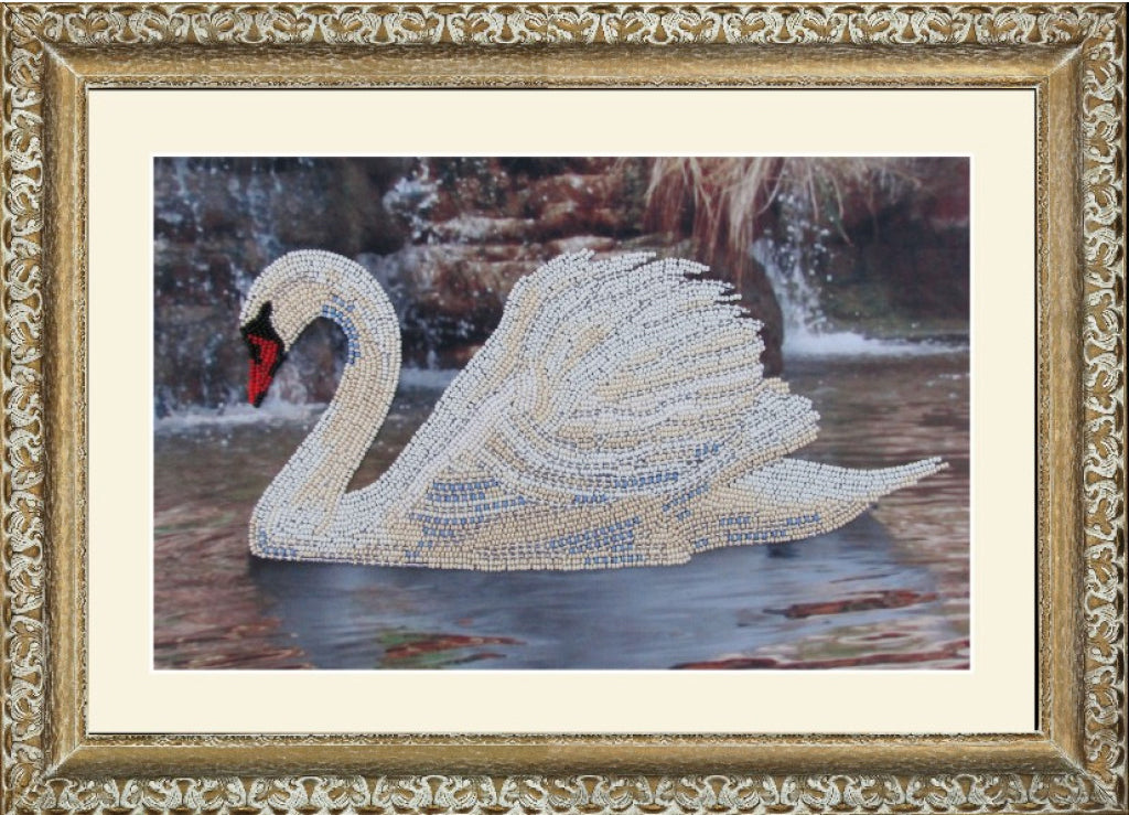 Kit de broderie de perles Cygne DIY