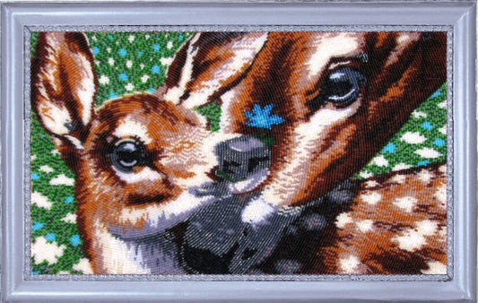 Bead embroidery kit Deer DIY