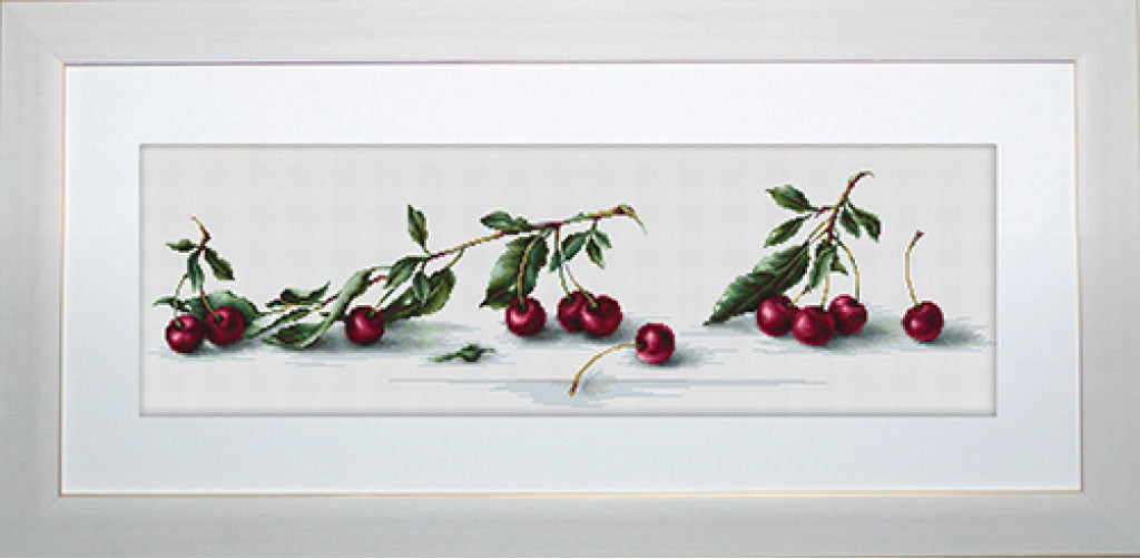 Counted Cross stitch kit Cherry DIY Luca-S