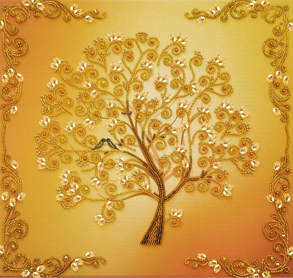 Bead Embroidery Kit Welfare Tree DIY