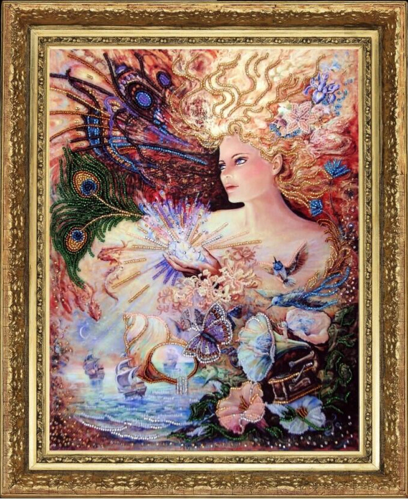 Bead Embroidery Kit Magic Crystal DIY