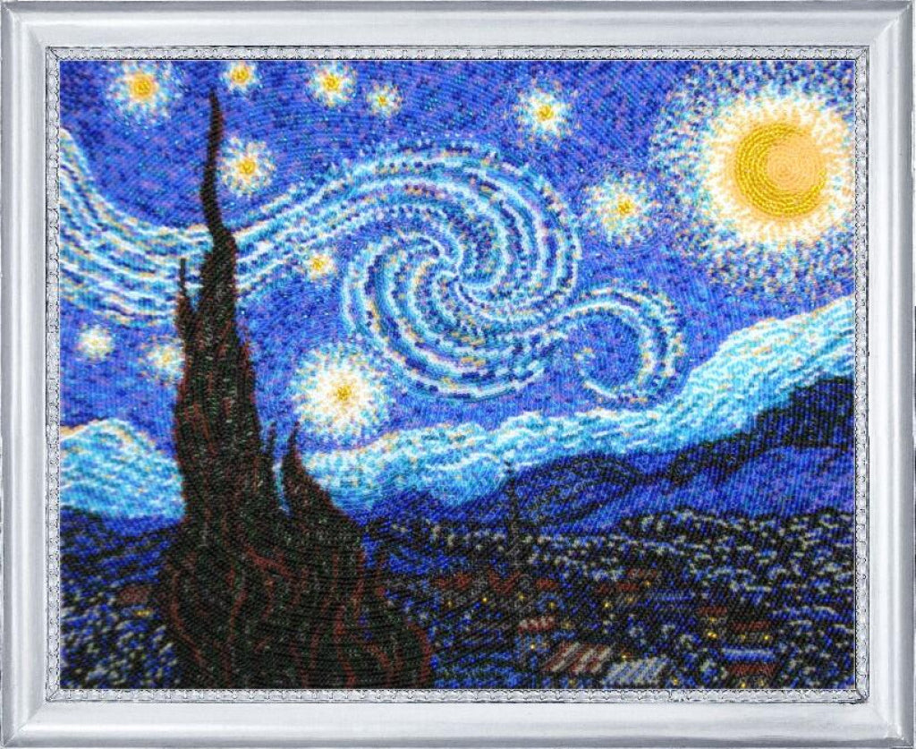 Kit de broderie de perles Starlight Night Van Gogh DIY