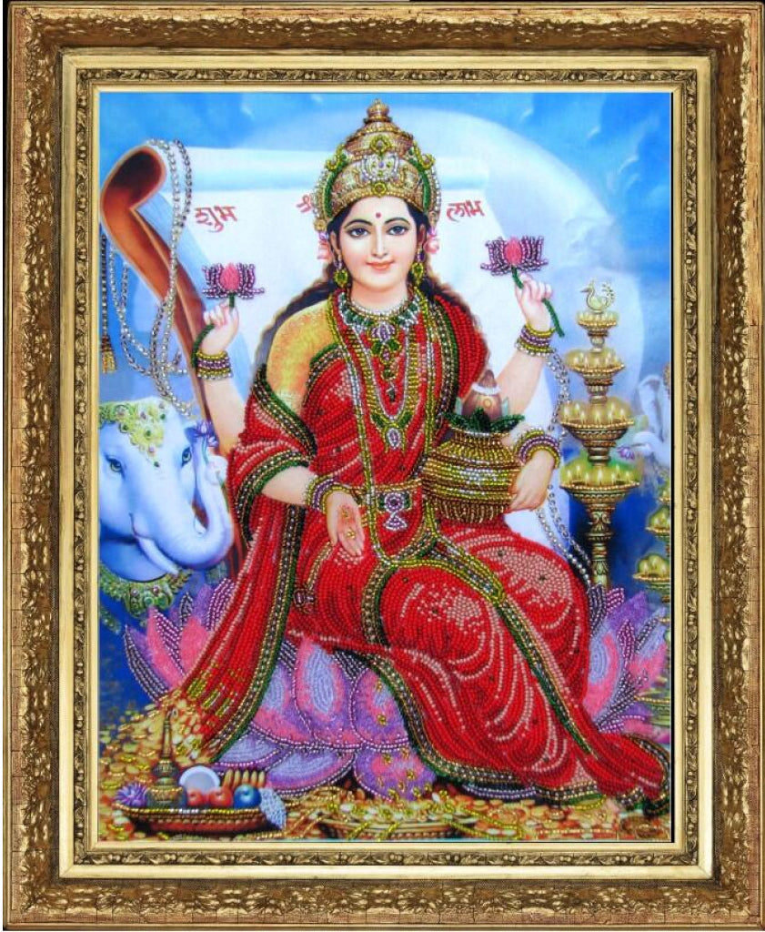 Bead embroidery kit Lakshmi DIY