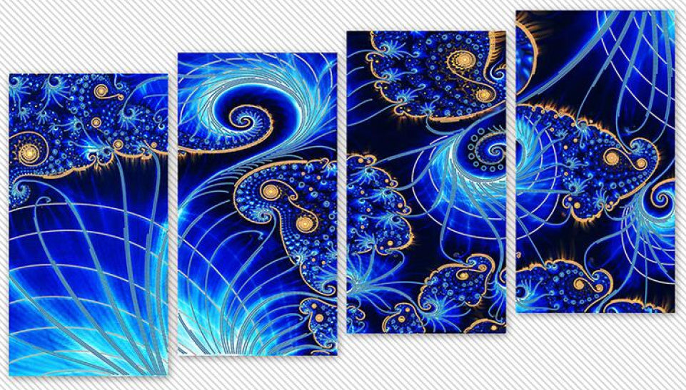 Perlenstickerei-Set Symphonie der Galaxien DIY