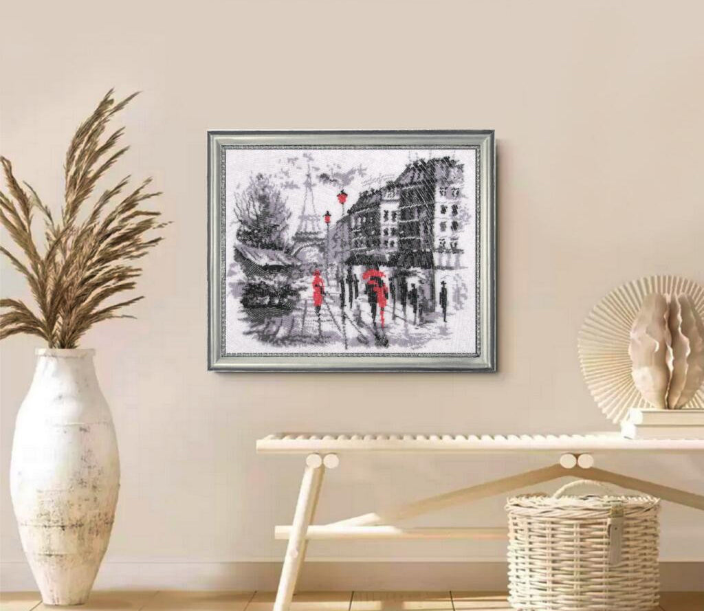 Bead Embroidery Kit Paris DIY