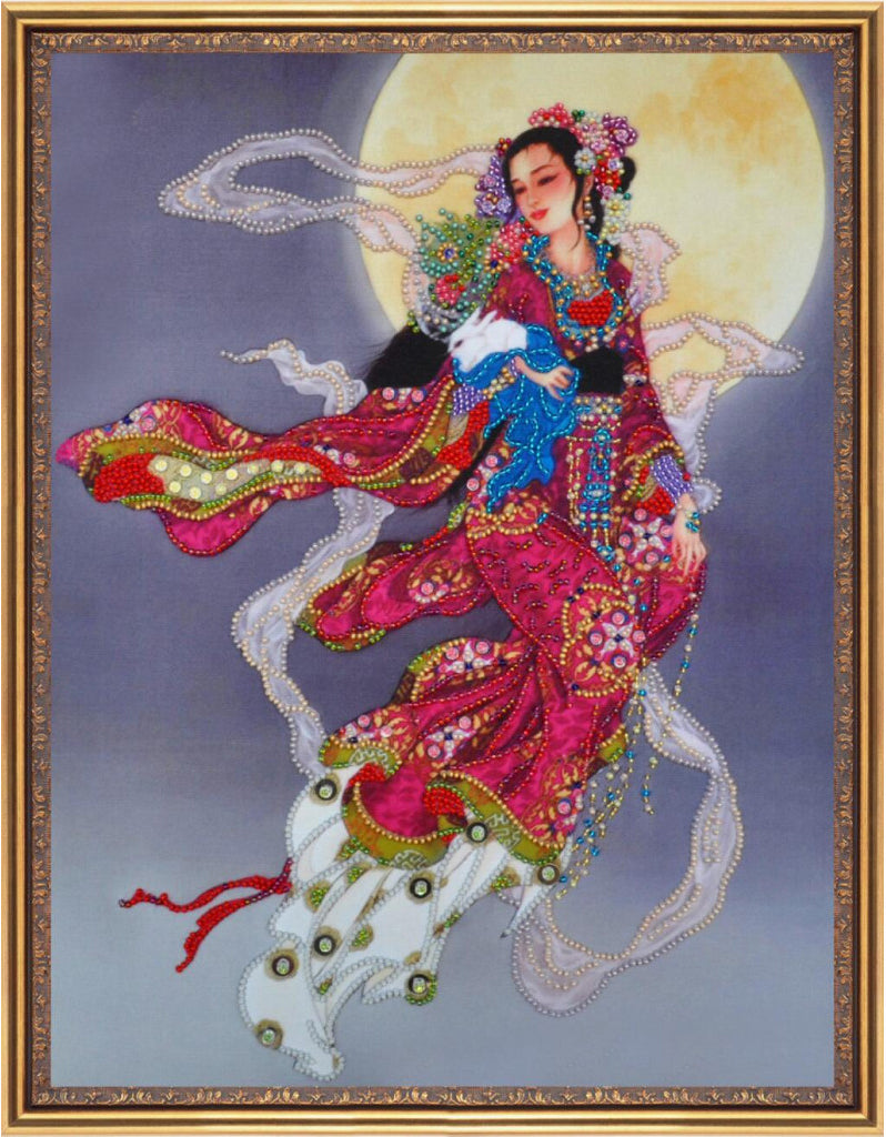 Bead Embroidery Kit Eastern beauty DIY