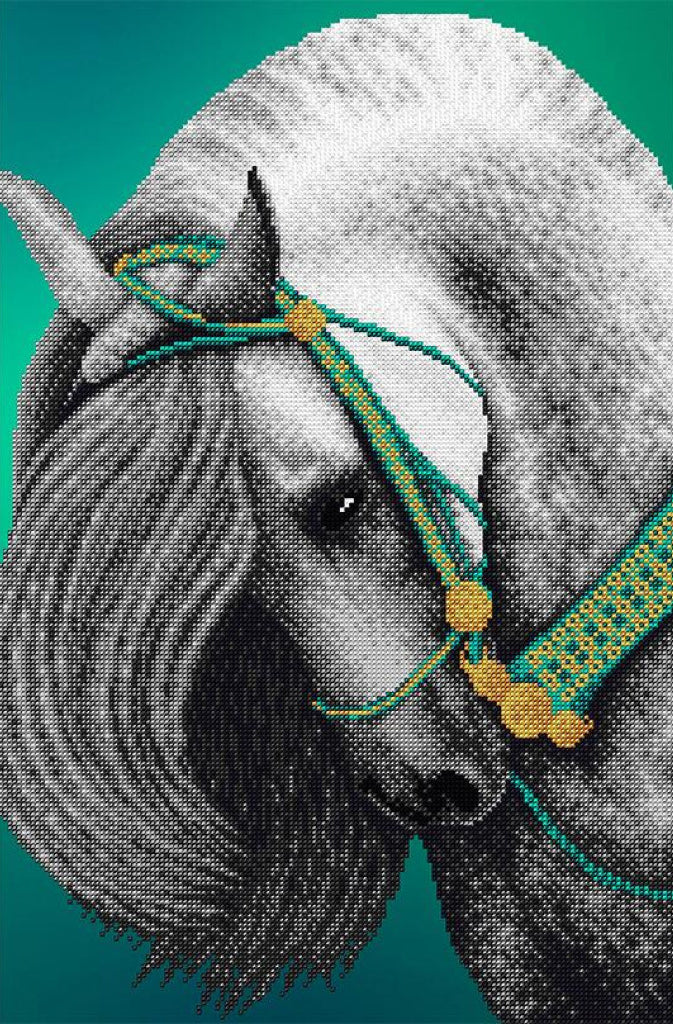 Kit de broderie de perles Cheval DIY