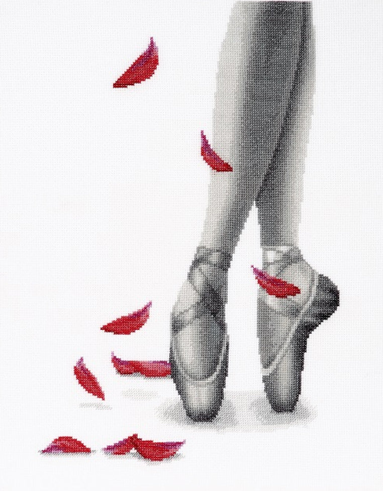 Counted Cross Stitch Kit Ballerina DIY Alisena