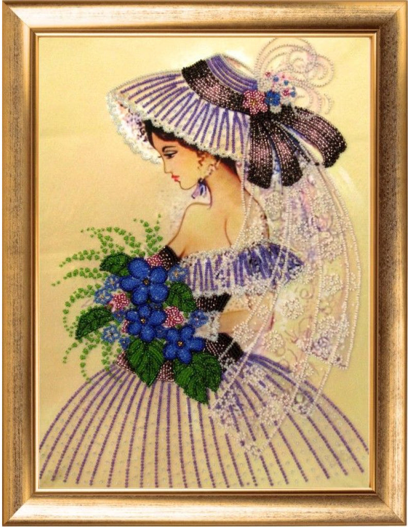 Bead embroidery kit Stranger DIY