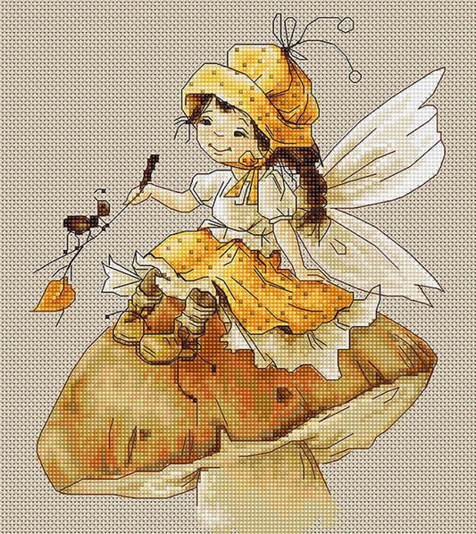 Counted Cross stitch kit Fairy DIY Luca-S