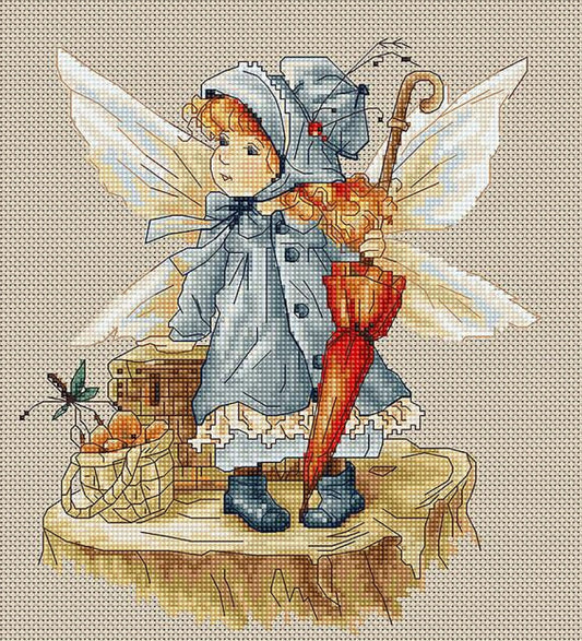 Counted Cross stitch kit Fairy DIY Luca-S