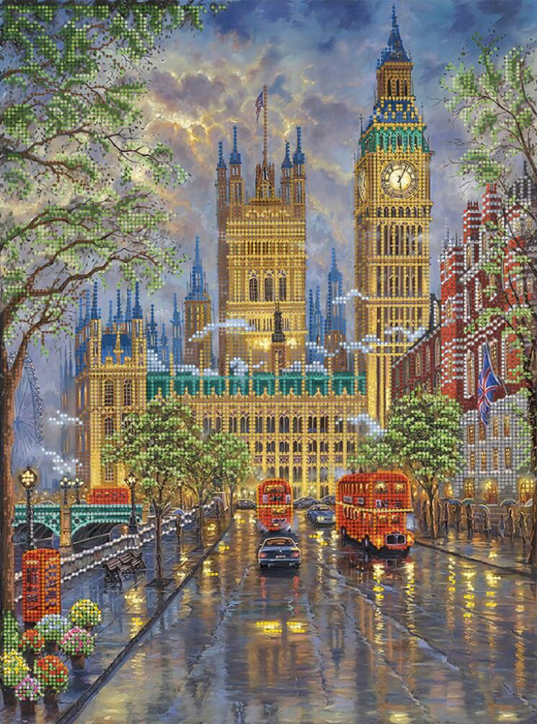 Bead Embroidery Kit London DIY Tela Artis