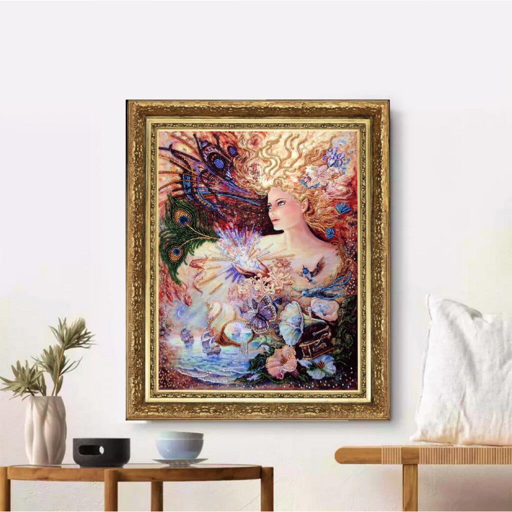 Bead Embroidery Kit "Magic Crystal" DIY