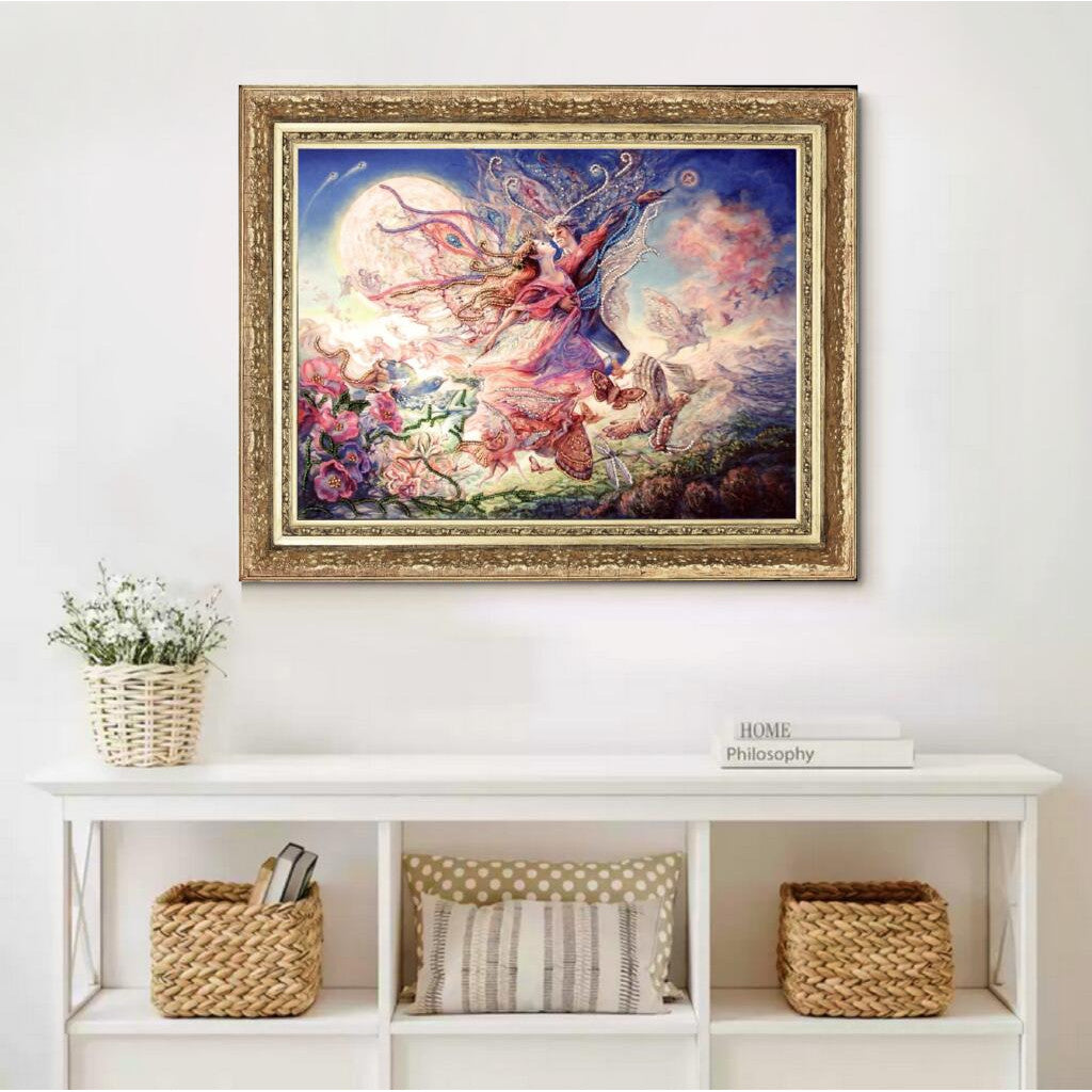 Bead Embroidery Kit "Titania and Oberon" DIY