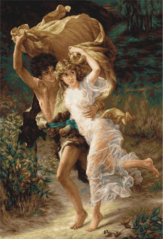 Gobelin kit Tapestry embroidery Kit Storm DIY Luca-S