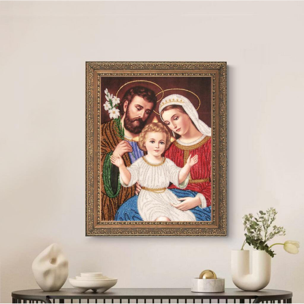 Bead Embroidery Kit "Holy Family" DIY