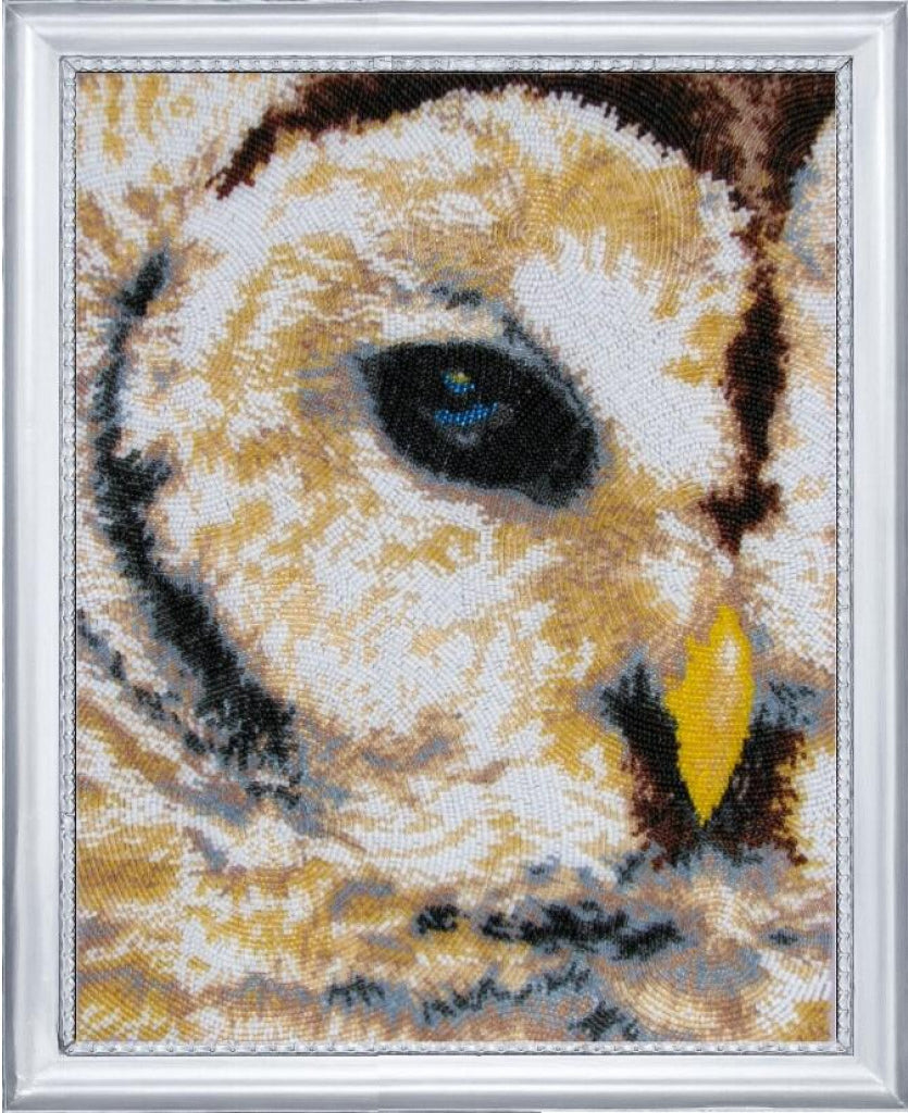 Perlenstickset Eule DIY