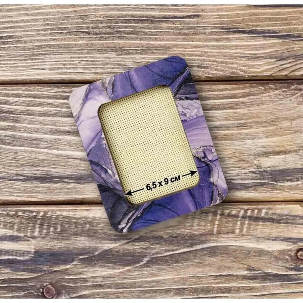 Wooden embroidery frame on magnets Magnetic embroidery frame 6.5x9cm 2.6"x3.6"