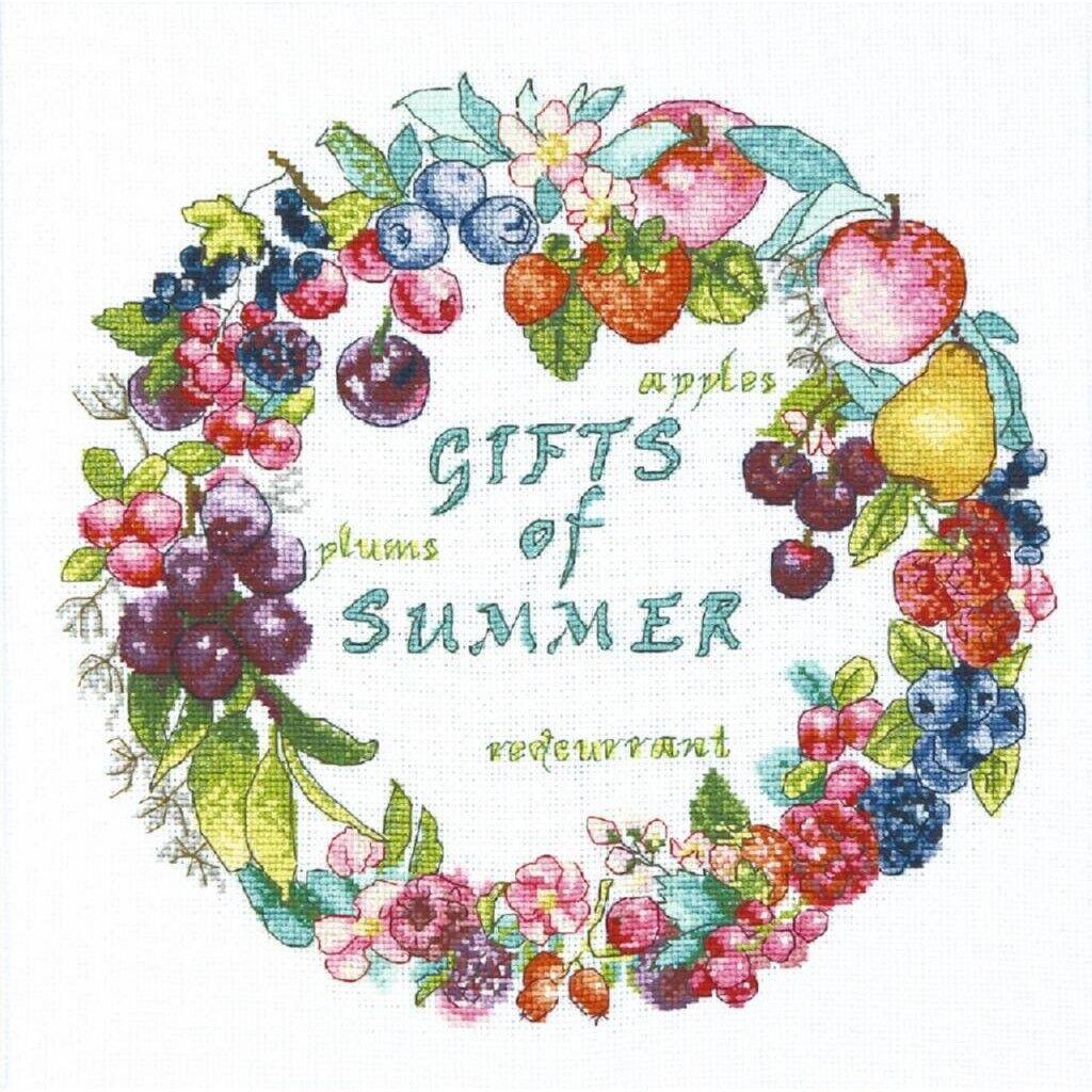 Counted Cross Stitch Kit Gifts of summer DIY Unprinted canvas