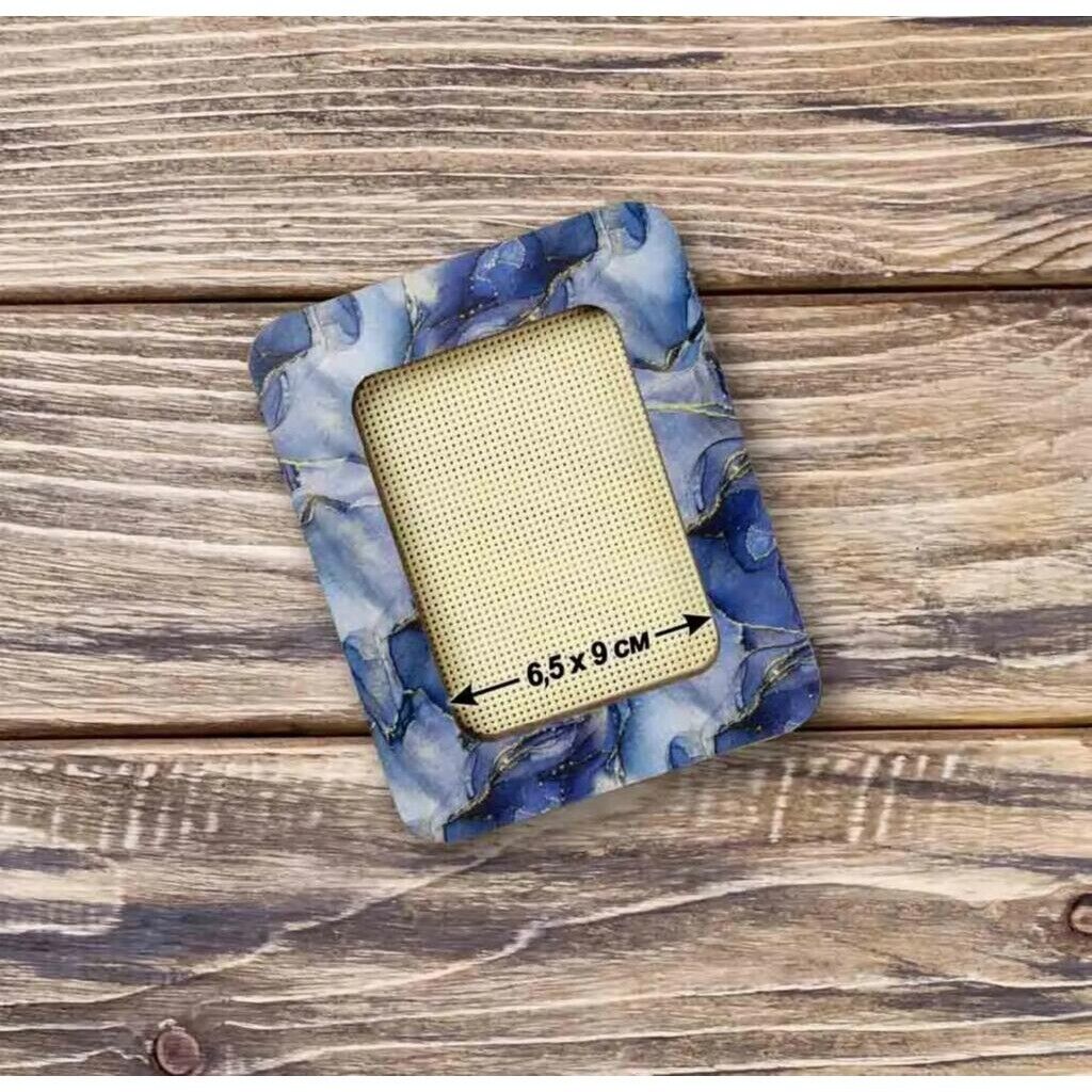 Wooden embroidery frame on magnets Magnetic embroidery frame 6.5x9cm 2.6"x3.6"