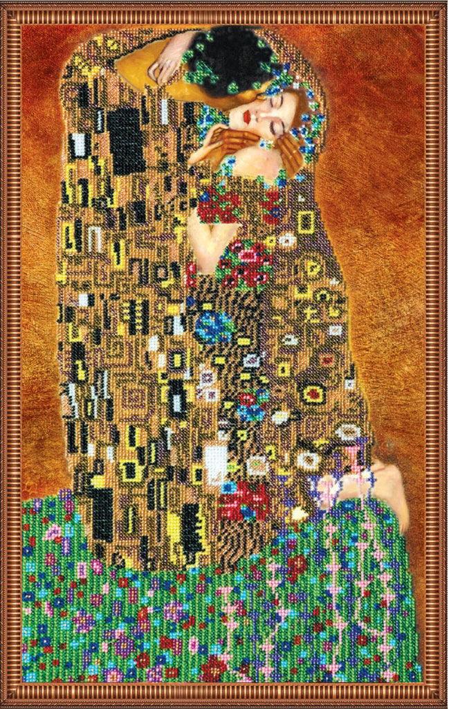 Kit de broderie de perles Kiss Klimt DIY