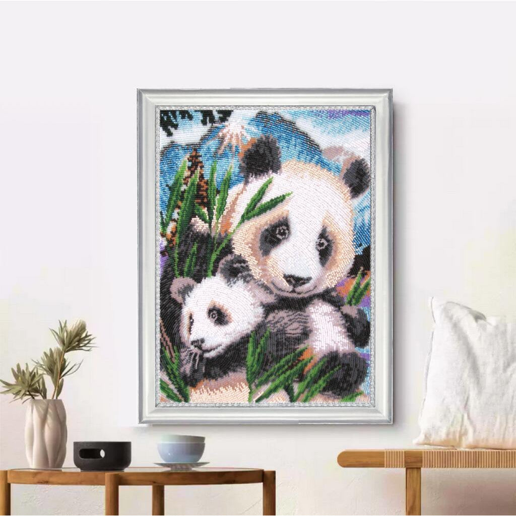 Kit de broderie de perles Pandas DIY