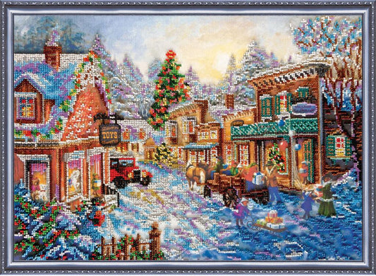 Kit de broderie de perles pour la veille de Noël