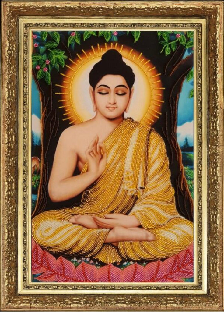 Bead Embroidery Kit Buddha DIY