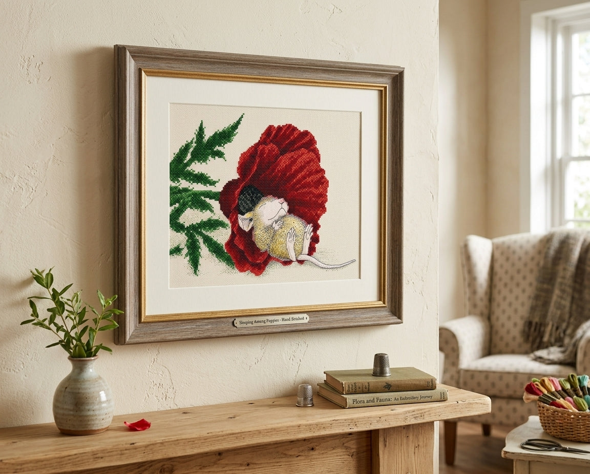 Bead Embroidery Kit "Mouse" DIY