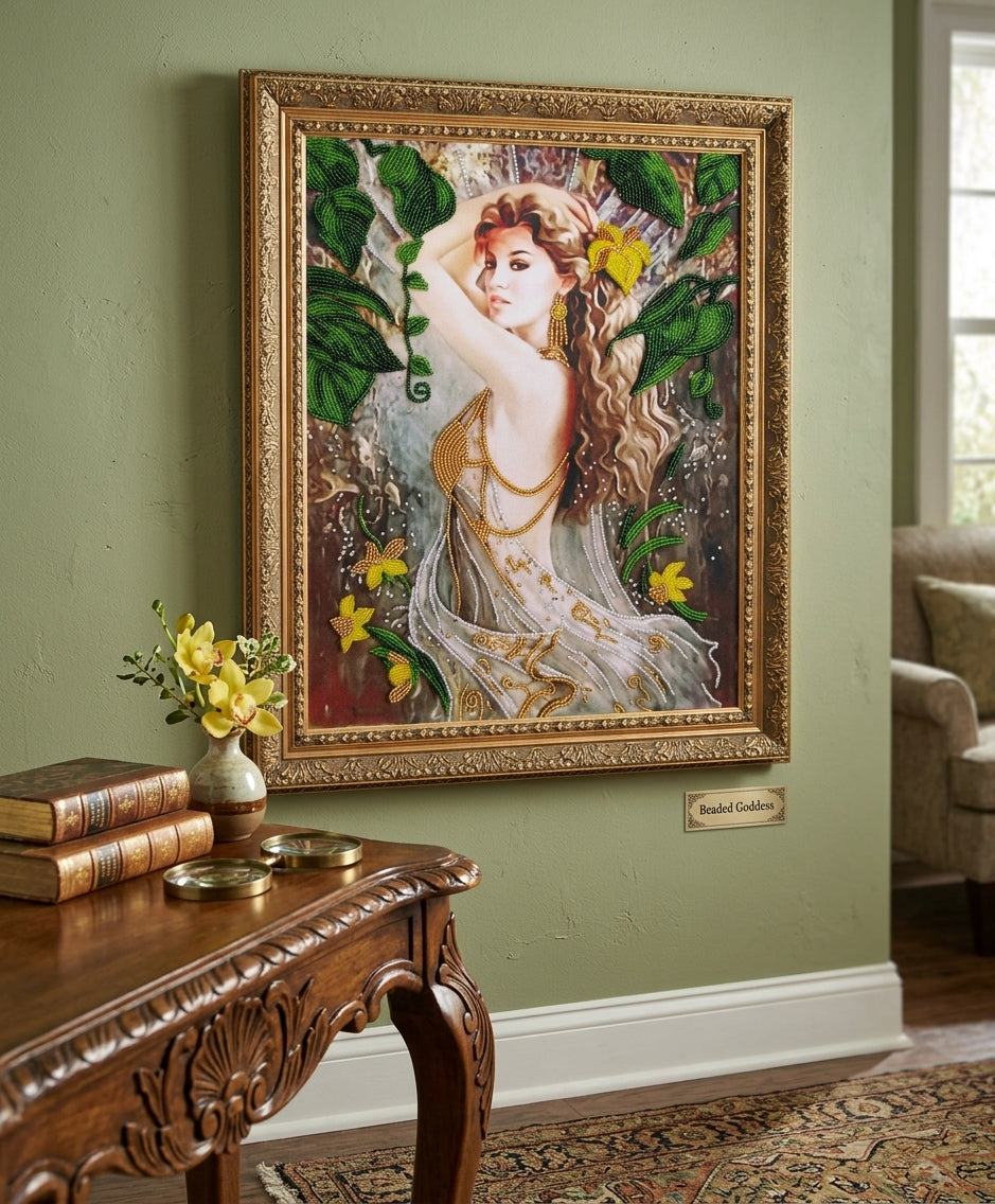 Bead Embroidery Kit "Christina" DIY