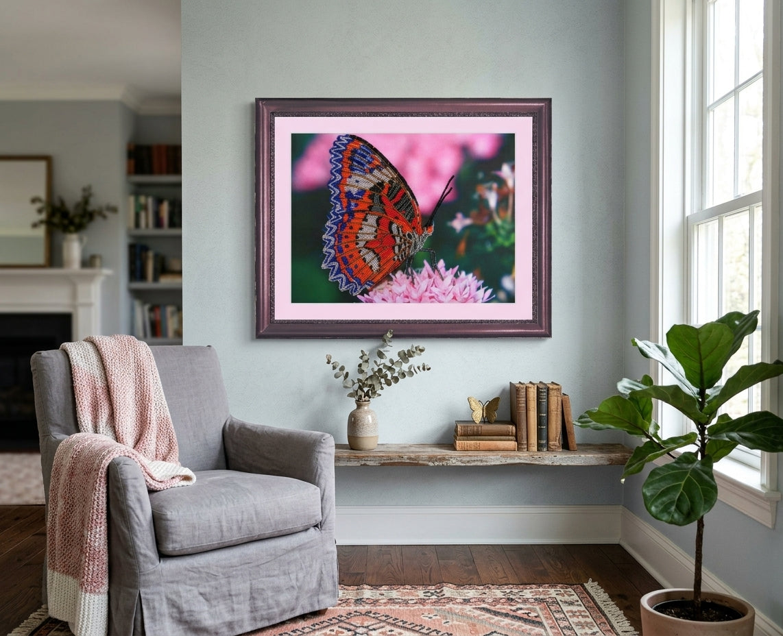 Bead Embroidery Kit "Butterfly" DIY
