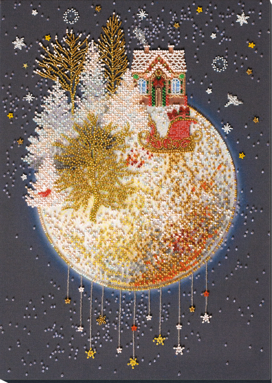 Kit de broderie de perles Conte de Noël DIY