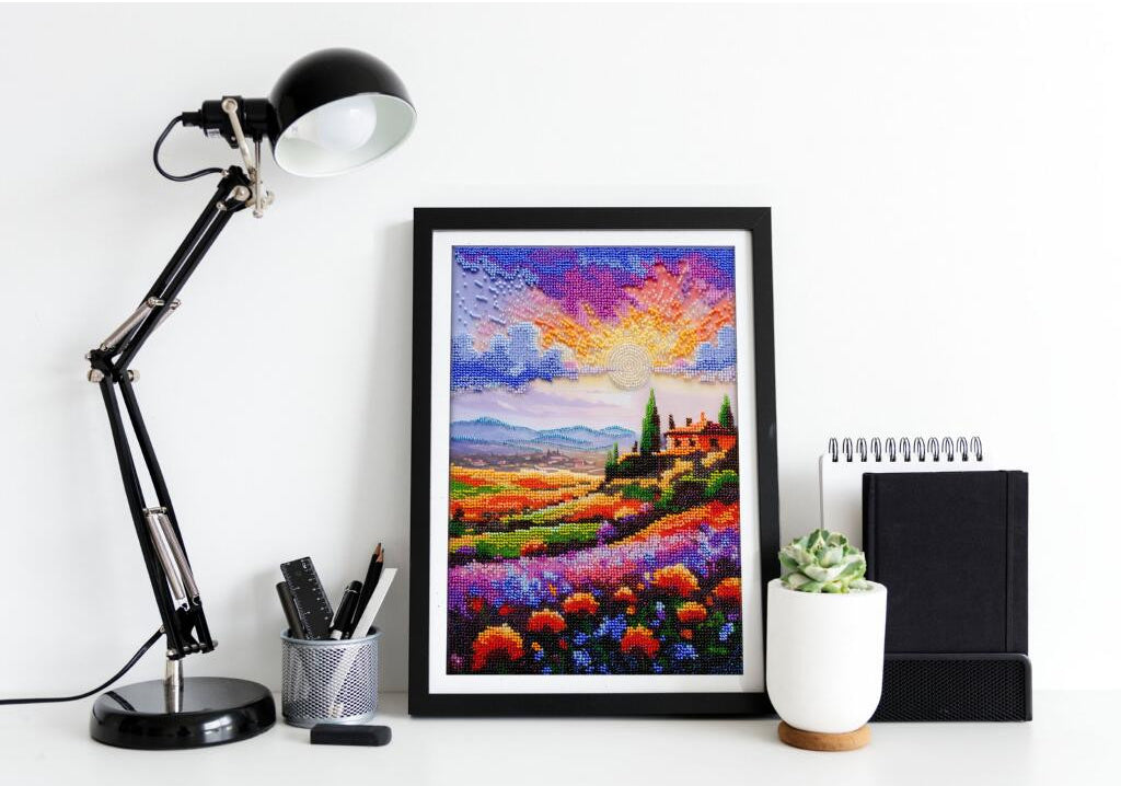 Perlenstickerei-Set Abend DIY Abris Art