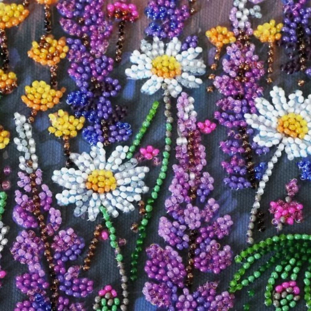 Perlenstickerei-Set Sommerlandschaft DIY Abris Art