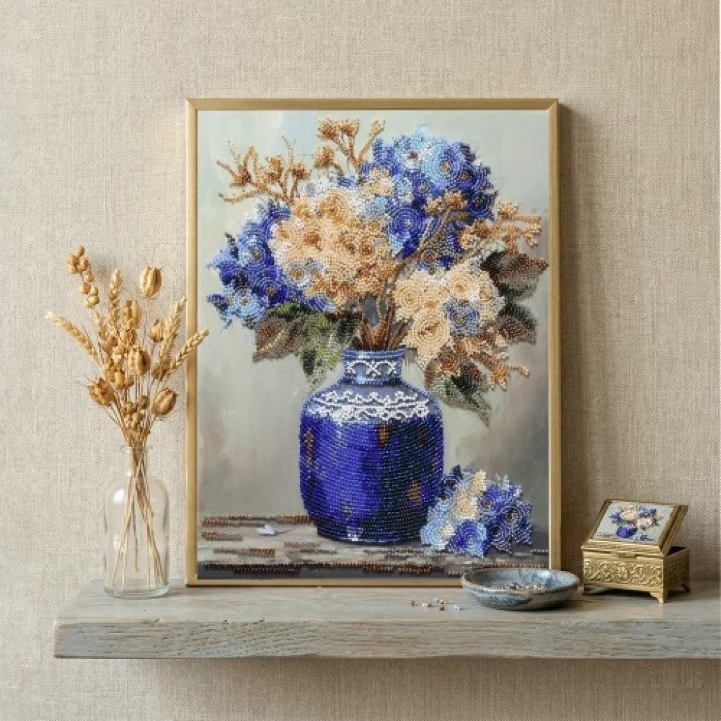 Perlenstickerei-Set Pusteblumen DIY Abris Art
