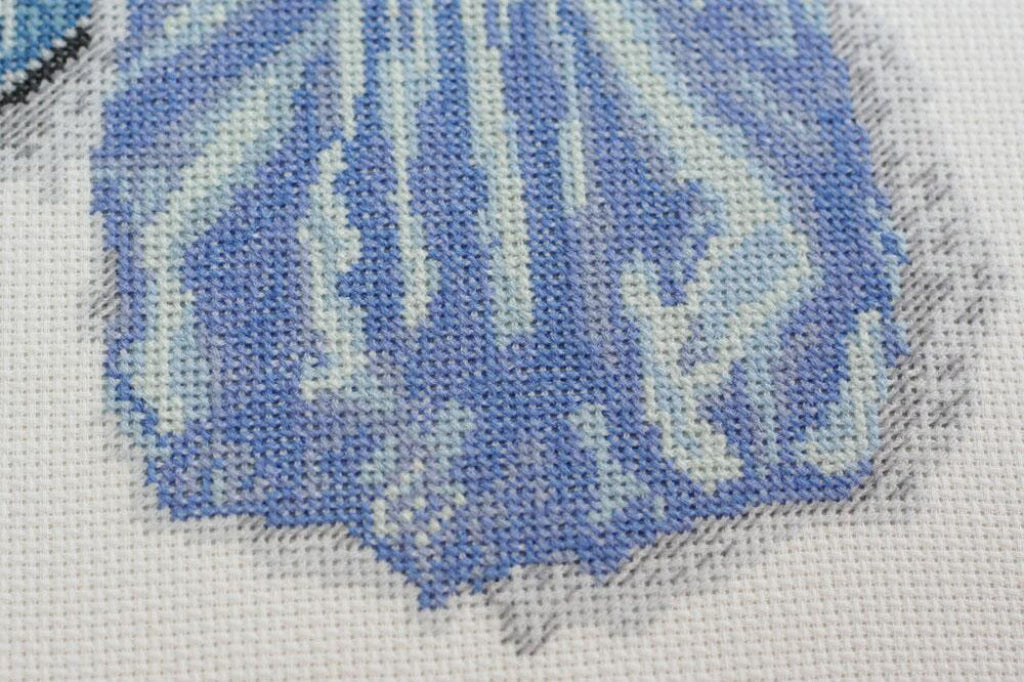 Kit de point de croix compté Baby Boy DIY Toile non imprimée