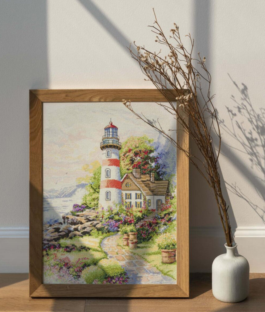 Counted Cross Stitch Kit "Bay of Hope" DIY by Abris Art