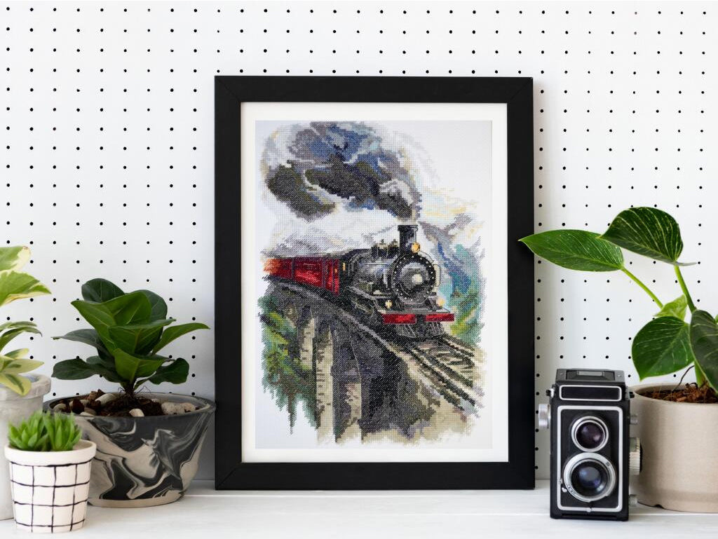 Counted Cross Stitch Kit "Orient Express" DIY by Abris Art