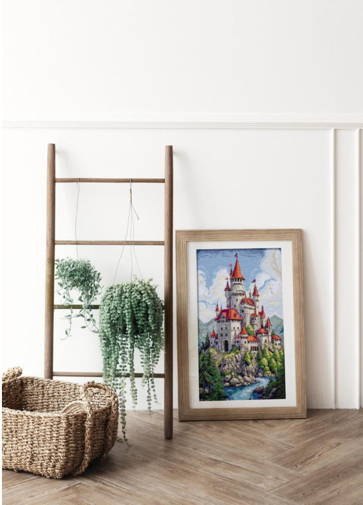 Counted Cross stitch kit "Castle" DIY by Abris Art
