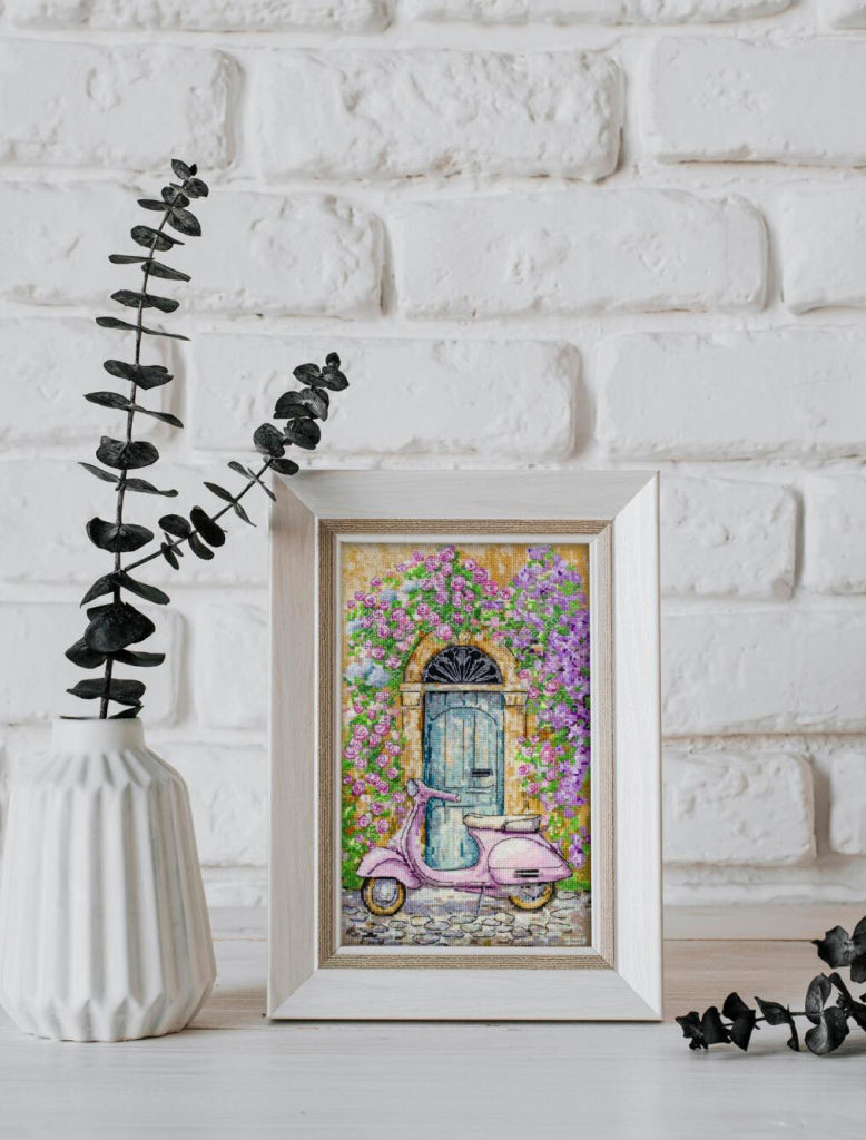 Counted Cross stitch kit "La Dolce Vita" DIY by Abris Art