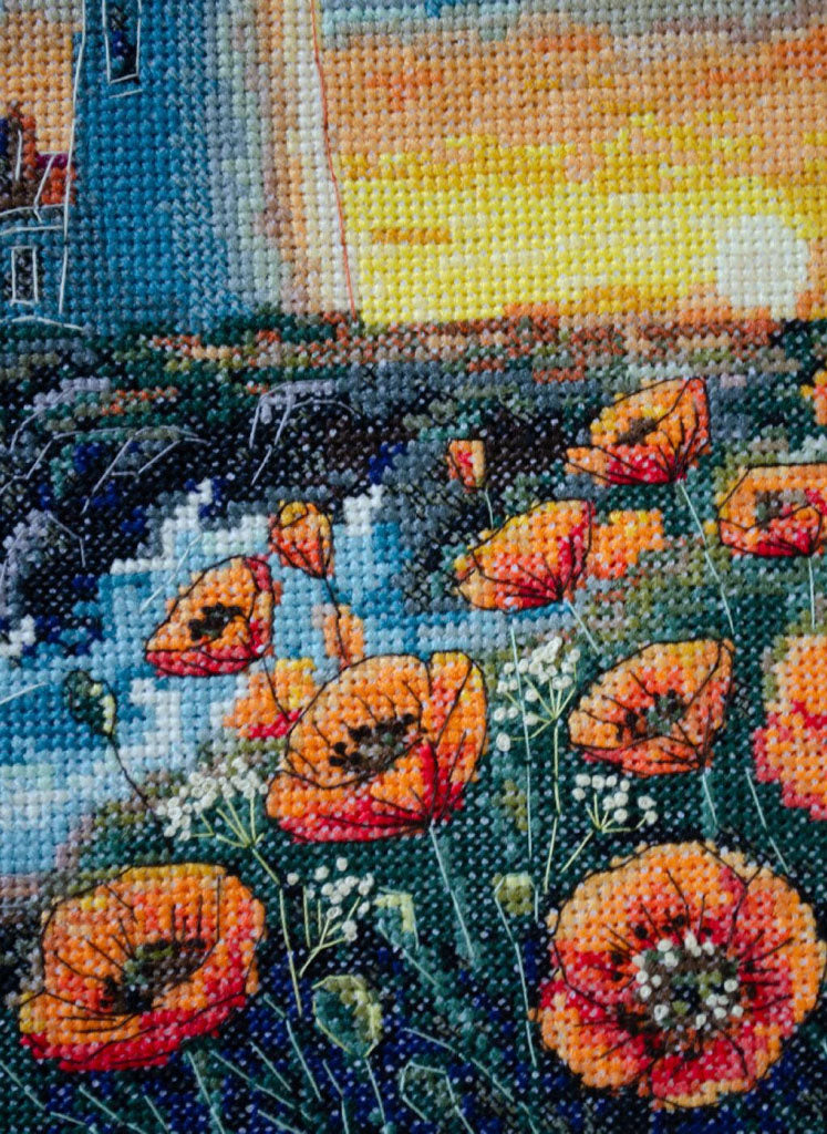 Kreuzstichset „Auf einer Welle des Abenteuers“ zum Selbermachen, Abris Art