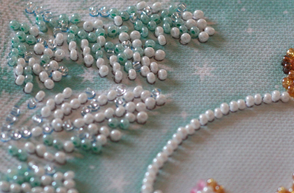 Perlenstickerei-Set Weihnachten DIY