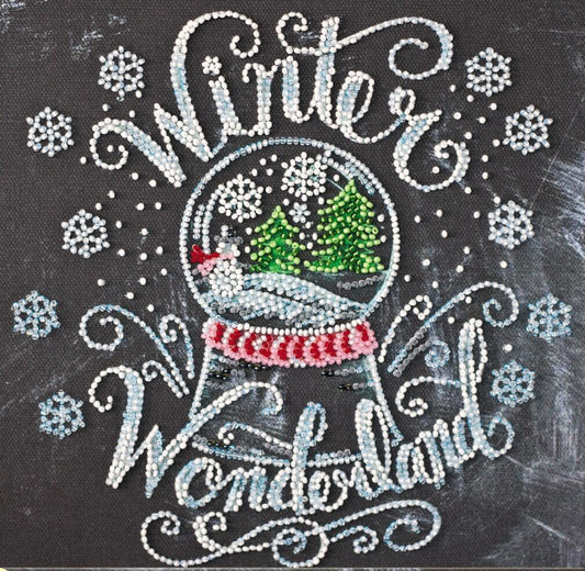 Kit de broderie de perles L'hiver des miracles DIY