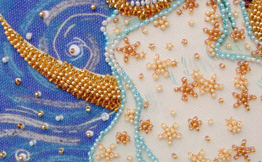 Bead Embroidery Kit Andromeda DIY Abris Art