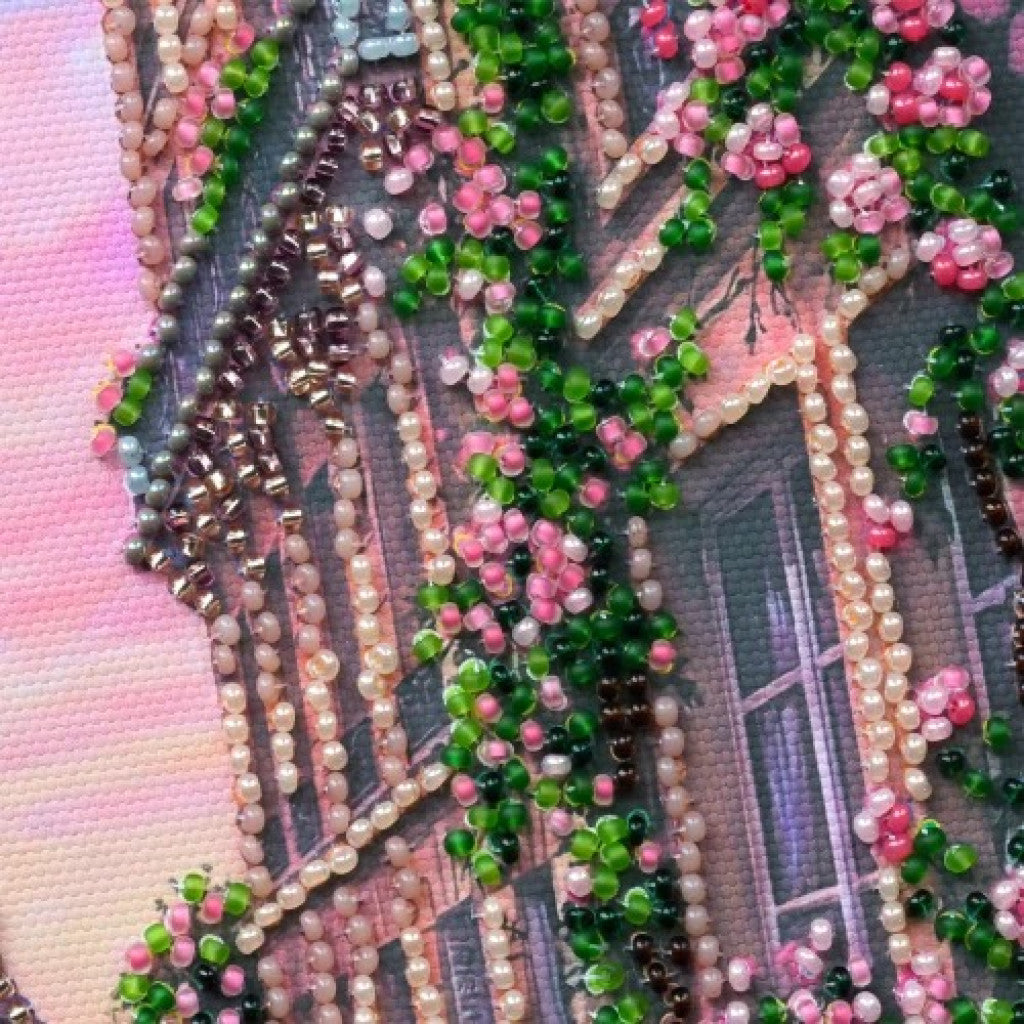 Bead Embroidery Kit Paris DIY Abris Art