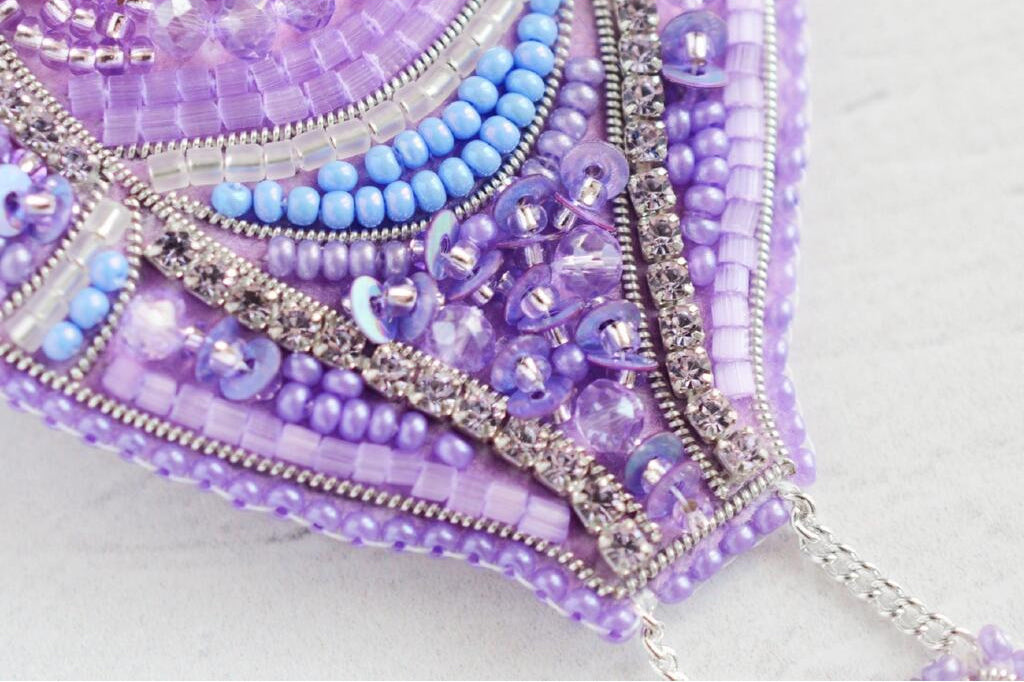 DIY Schmuckherstellung Perlenset Ballon Brosche Perlenstickerei Pin Nadelspitze