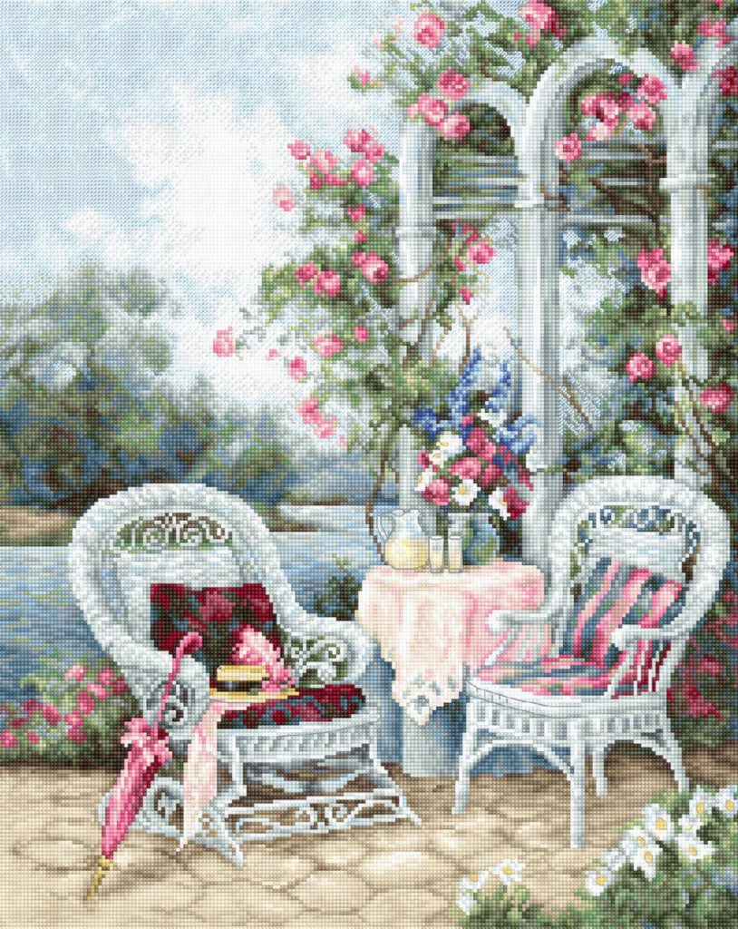 Counted Cross Stitch Kit Victorian memories DIY Luca-S